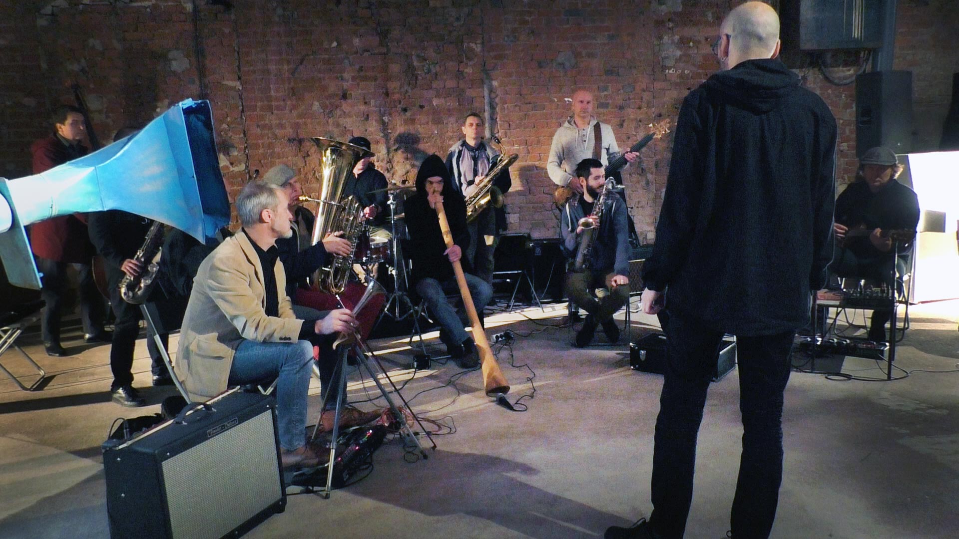 St.Petersburg Improvisers Orchestra live at WaterFront Festival